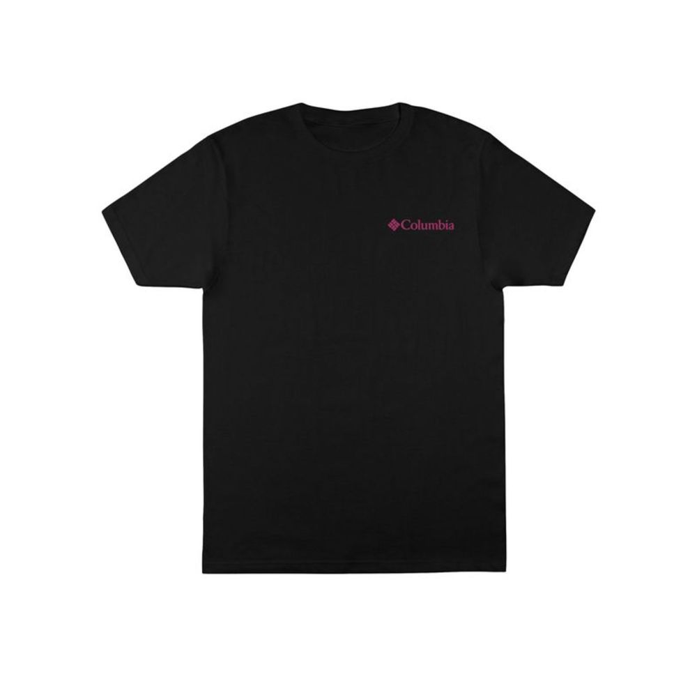 COLUMBIA SPORTSWEAR CO. Mens Horizon Black Short Sleeve Stretch T-Shirt S
